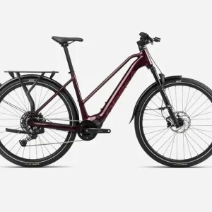 Orbea Kemen Mid 30 2024 Electric Hybrid Bike - Burgundy Red - Large