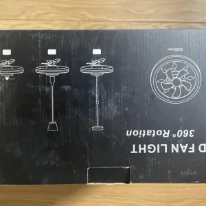 30cm Ceiling Fan with Light and Remote