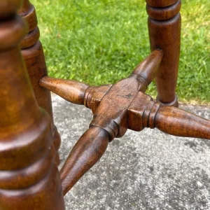 19th Century Mill Stool in Beech and Elm - Image 3