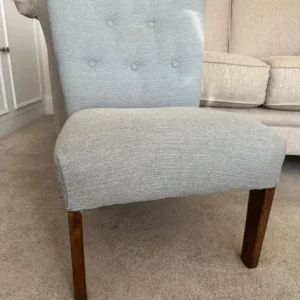 Blue/grey occasional chair