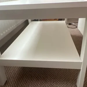 IKEA LUNNARP Coffee Table, 90x55 cm, White - Image 5