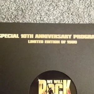 We Will Rock You 10th Anniversary Limited Edition Programme - Image 3