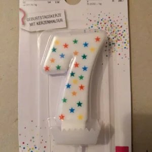 7 Birthday Candle