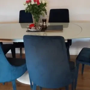Dining table and 6 chairs - Image 8