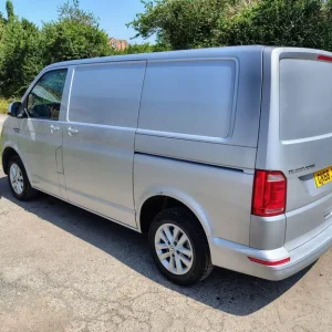 2018 VW Transporter T28 Panel Van – Metallic Silver, Manual, Rear Tailgate - Image 2