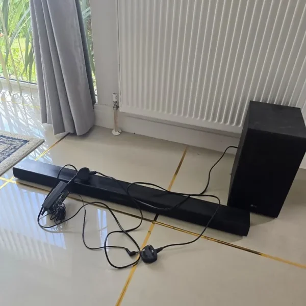 LG Soundbar and Speaker