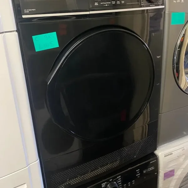 black sharp 8kg condenser tumble dryer