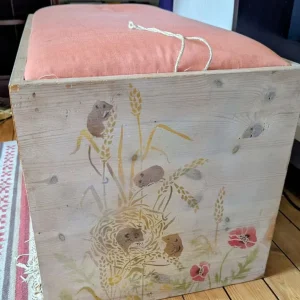 Storage trunk chest with padded seat - Image 2