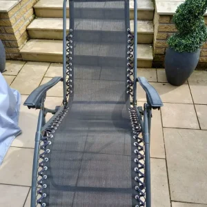 Black Garden Reclining Chairs - Image 4