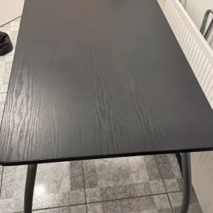 Black Dining Table Set - Rectangle table and 4 chairs
