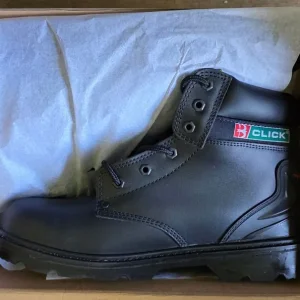 Click 6 eyelet safety boots size 10 and 11 - Image 2