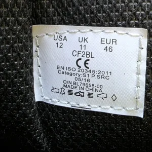 Click 6 eyelet safety boots size 10 and 11 - Image 4