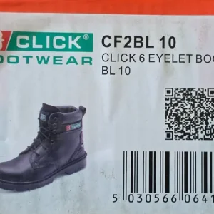 Click 6 eyelet safety boots size 10 and 11 - Image 6