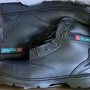 Click 6 eyelet safety boots size 10 and 11