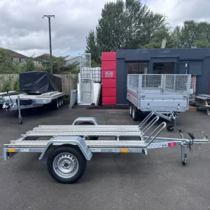 2m x 1.25m Single Axle Motorbike Trailer 750KG Unbraked - Image 7