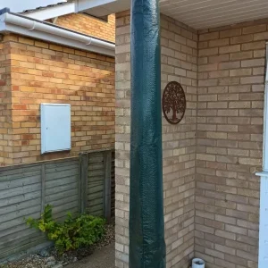 Garden Parasol 2.3m with tilt and winding mechanism - Image 3