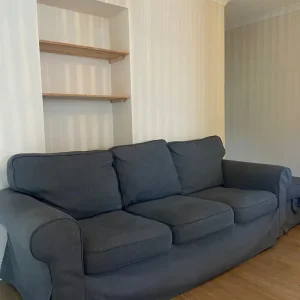 Sofa & foot stool - Image 2