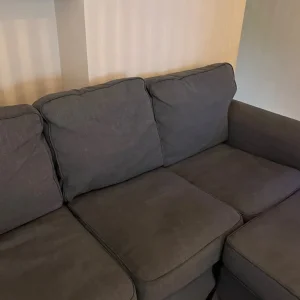 Sofa & foot stool - Image 4