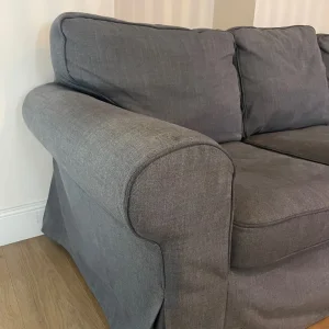 Sofa & foot stool - Image 6