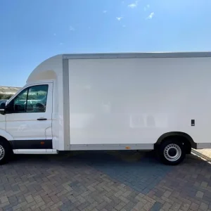 2021 Volkswagen Crafter CR35 TDI 140 Startline LWB Low Loader Platform Cab Luton - Image 8