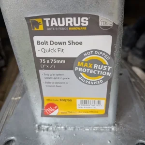 Fence post shoes for 75mm x 75mm posts - Image 2