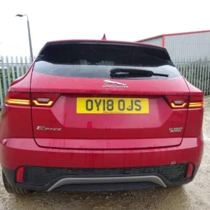 2018 Jaguar E-Pace High Spec AWD Automatic with Front Damage – Repairable, Salvage - Image 3