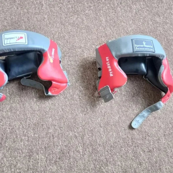 Boxing head guards x2