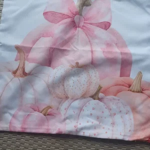 Large pink cushion covers Autumn set of 4 - Image 2