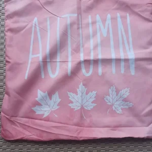 Large pink cushion covers Autumn set of 4 - Image 3