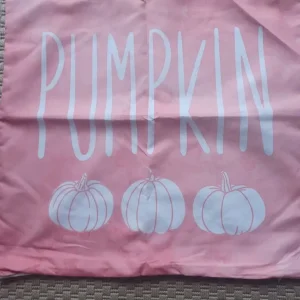Large pink cushion covers Autumn set of 4 - Image 4