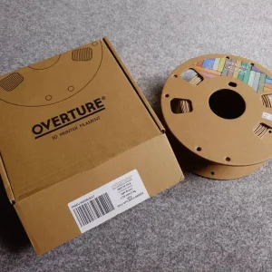 Overture 3D Printer Filament – Light Brown, 1.75mm