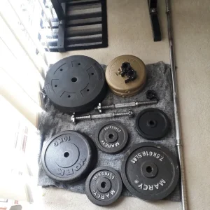 Gym Bench and weights - Image 2