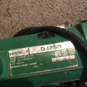 HITACHI ANGLE GRINDER - Image 4