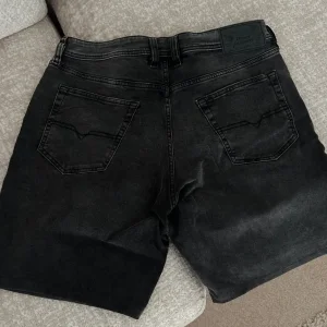 Diesel Black Jean Shorts Size 34 - Image 2