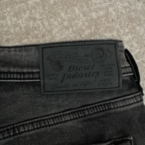 Diesel Black Jean Shorts Size 34 - Image 3