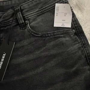 Diesel Black Jean Shorts Size 34 - Image 4