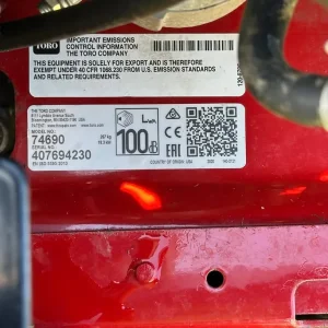 Toro TimeCutter Zero Turn Ride-On Mower - Image 4