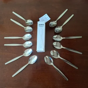 Olympia Kelso Stainless Steel Teaspoons Pack of 12