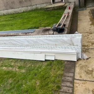 PVC soffitt and facia boards