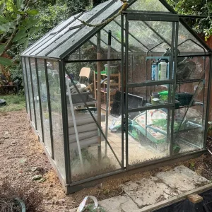 Simplicity Classic Old Cottage Green Greenhouse