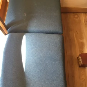 Blue Church Chairs with Kneelers - Image 7