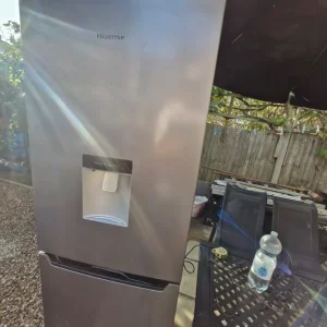 Hisense fridge freezer with water dispenser
