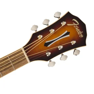 Fender DE FA-235E Concert Electro Acoustic Guitar Mocha Burst - Image 7