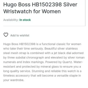 Ladies Hugo Boss watch - Image 3