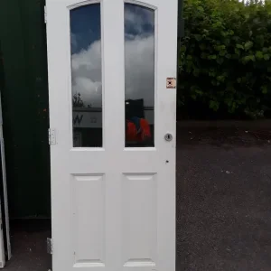 Aluminum panel door 33 x 78 inches - Image 3