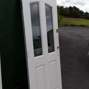 Aluminum panel door 33 x 78 inches