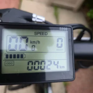 Hitway BK5 Folding E-bike in Black - Image 7