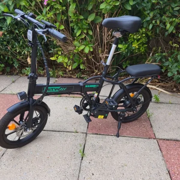Hitway BK5 Folding E-bike in Black