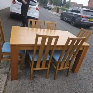 Fully extendable table and 4 chairs - Image 4