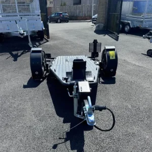 Foldable tiltbed trailer for motorbike transport - Image 8